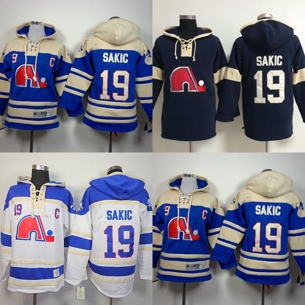 mens womens youth quebec nordiques 19 joe sakic blue navy white full embroidery logos ice hockey hoodies, Black;red
mens womens youth quebec nordiques 19 joe sakic blue navy white full embroidery logos ice hockey hoodies, Black;red