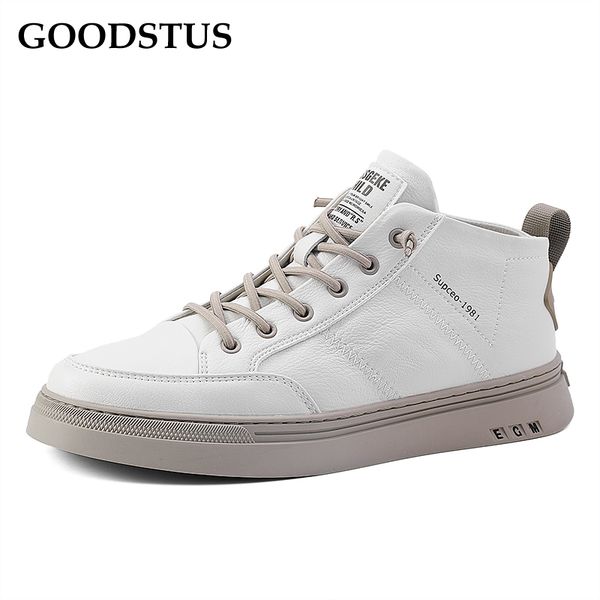 goodstus men pu casual shoes middle super breathable comgortable solid lace-up anti-slip male walking shoes, Black
goodstus men pu casual shoes middle super breathable comgortable solid lace-up anti-slip male walking shoes, Black