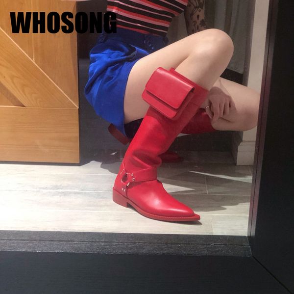 women boots girls knee high botas woman bag shoes ladies red shoes female brand motorcycle boots soft fashion new autumn, Black
women boots girls knee high botas woman bag shoes ladies red shoes female brand motorcycle boots soft fashion new autumn, Black