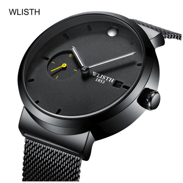 men's watches - fashion sport quartz analog black mesh stainless steel waterproof chronograph wrist watch auto date in hands, Slivery;brown
men's watches - fashion sport quartz analog black mesh stainless steel waterproof chronograph wrist watch auto date in hands, Slivery;brown