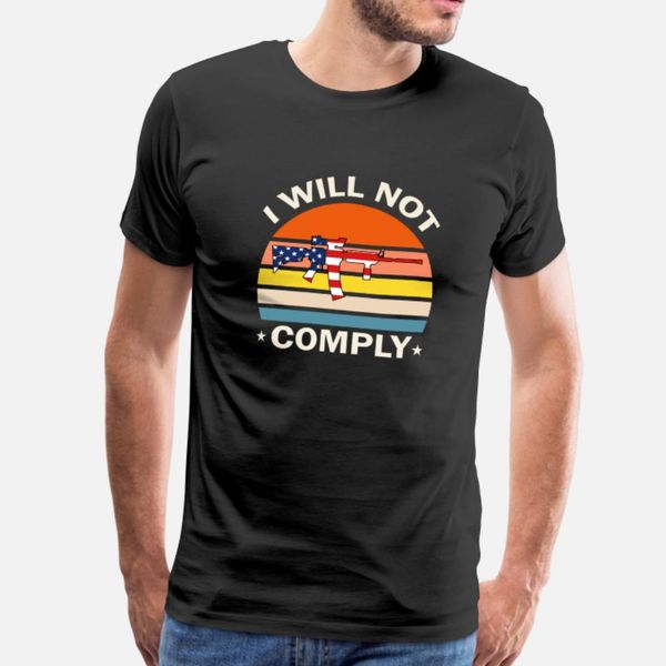 i will not comply vintage sun usa flag ar 15 gun v t shirt men cute cotton plus size 3xl cute comfortable spring formal
i will not comply vintage sun usa flag ar 15 gun v t shirt men cute cotton plus size 3xl cute comfortable spring formal