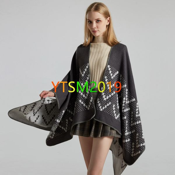 winter knitwear cape coat women's cloak imitation cashmere shawl coat fashion amice design loose tippet casual cape, Black
winter knitwear cape coat women's cloak imitation cashmere shawl coat fashion amice design loose tippet casual cape, Black