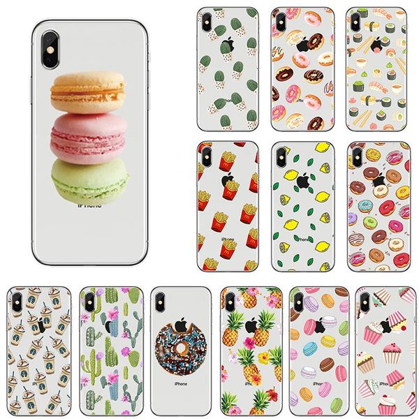 cgjxsfor iphone x 5 6 7 8 plus phone case cartoon fruit donut macaron cupcake pattern soft tpu back cover for samsung huawei
cgjxsfor iphone x 5 6 7 8 plus phone case cartoon fruit donut macaron cupcake pattern soft tpu back cover for samsung huawei