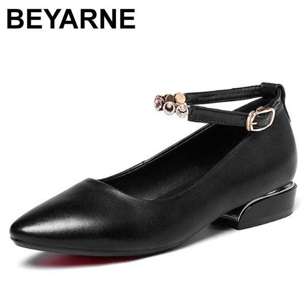 beyarne 2020pointed rhinestone genuine leather shoes woman low heel shoes fashion tide size 34-43 women flats, Black
beyarne 2020pointed rhinestone genuine leather shoes woman low heel shoes fashion tide size 34-43 women flats, Black