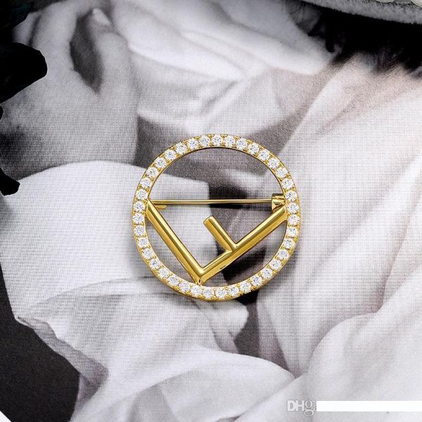 women rhinestone letter f brooch round designer letter brooch suit lapel pin gold silver fashion jewelry accessories
women rhinestone letter f brooch round designer letter brooch suit lapel pin gold silver fashion jewelry accessories