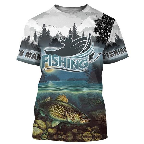men 3d walleye fishing printed cool qdy001 3d print shirts oversized hentai aesthetic men clothing