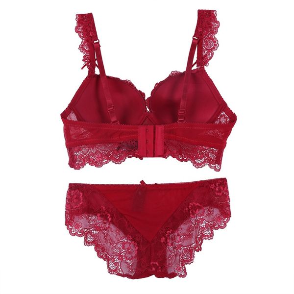 bras sets girls lingerie set intimates bra brief arrive underwear lace female push up panties cup, Red;black
bras sets girls lingerie set intimates bra brief arrive underwear lace female push up panties cup, Red;black
