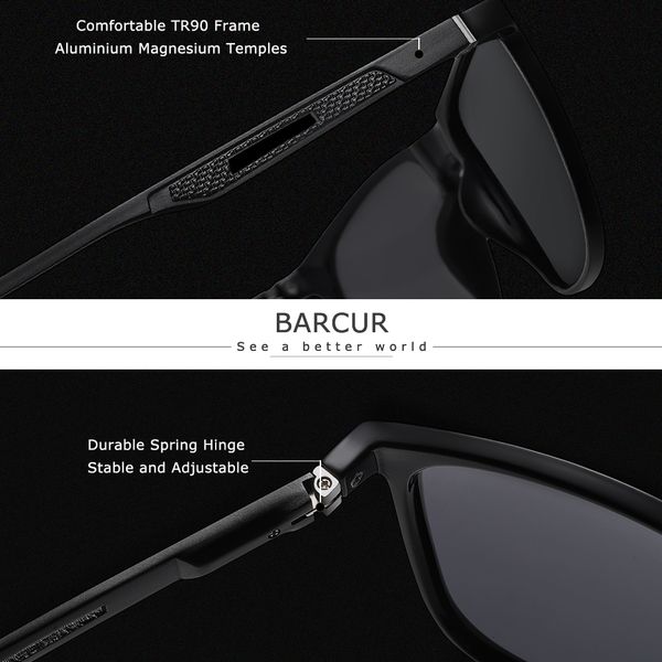 for barcur square sun glasses men sports polarized sunglasses women aluminium magnenium temples tr90 frame oculos de sol gafas ch01, Blue 
for barcur square sun glasses men sports polarized sunglasses women aluminium magnenium temples tr90 frame oculos de sol gafas ch01, Blue