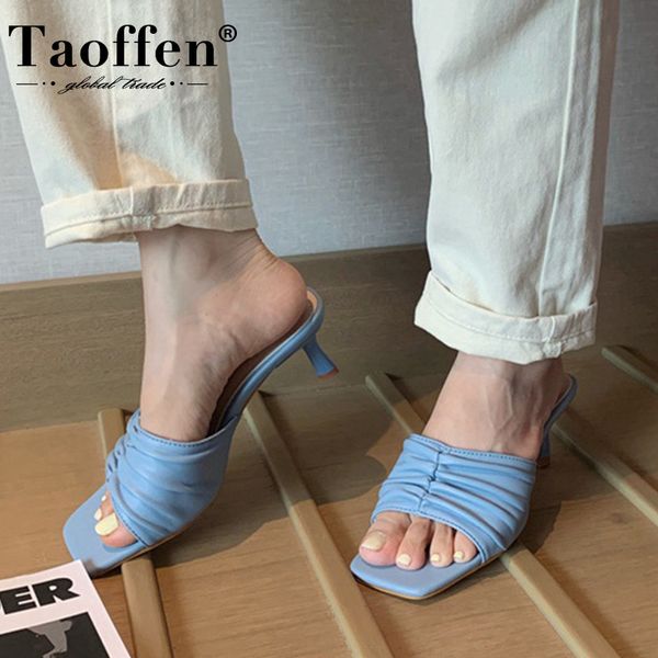 taoffen new arrival women sandals fashion high heel slipper summer shoes woman casual daily lady party footwear size 35-39, Black
taoffen new arrival women sandals fashion high heel slipper summer shoes woman casual daily lady party footwear size 35-39, Black