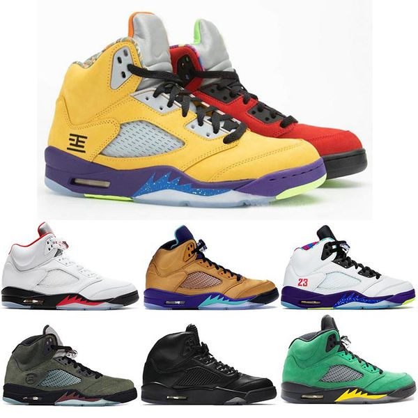 2020 new arrival 5 what the yellow and red 5 men basketball shoes mens trainers sports sneakers with box
2020 new arrival 5 what the yellow and red 5 men basketball shoes mens trainers sports sneakers with box