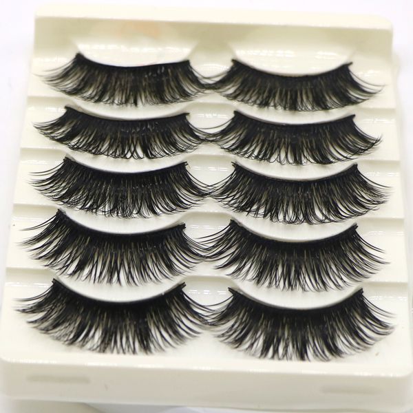 false eyelashes 5pair women semi-handmade long natural thick fake for building eye lashes makeup eyelash extension
false eyelashes 5pair women semi-handmade long natural thick fake for building eye lashes makeup eyelash extension