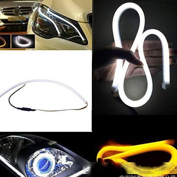 50pair=100pcs 60cm vehicle drl flexible tube strip led car daytime running lights turn signal angel eyes car styling
50pair=100pcs 60cm vehicle drl flexible tube strip led car daytime running lights turn signal angel eyes car styling