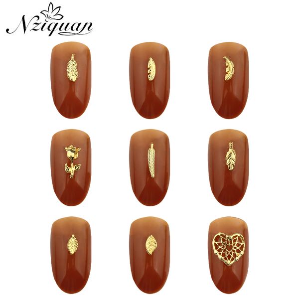 nail art decorations niziquan 20 pcs/bag gold leaf nails decoration 3d charms alloy jewelry for manicure feather accessory l396, Silver;gold
nail art decorations niziquan 20 pcs/bag gold leaf nails decoration 3d charms alloy jewelry for manicure feather accessory l396, Silver;gold