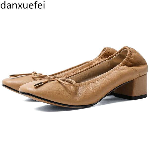 women's genuine leather elastic slip-on med heel pumps round toe bow tie korean style sweet casual daily heels shoes for women, Black
women's genuine leather elastic slip-on med heel pumps round toe bow tie korean style sweet casual daily heels shoes for women, Black