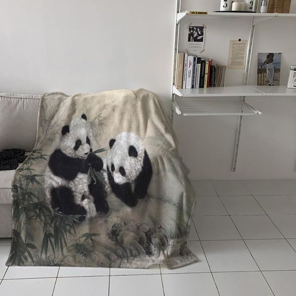 blankets animal cute panda bamboo ink painting printed flannel blanket soft throw machine washable for beds
blankets animal cute panda bamboo ink painting printed flannel blanket soft throw machine washable for beds