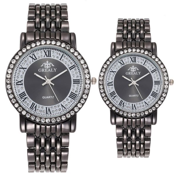 new arrivals timelimited designers selling business casual steel belt diamond set mens watch roman numeral crystal couples, Slivery;brown
new arrivals timelimited designers selling business casual steel belt diamond set mens watch roman numeral crystal couples, Slivery;brown
