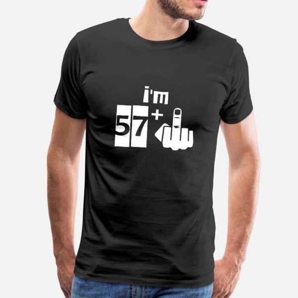 57 plus 1 birthday birth year born in 1962 1963 t shirt men custom short sleeve s-xxxl solid color funny casual spring autumn leisure shirt, White;black
57 plus 1 birthday birth year born in 1962 1963 t shirt men custom short sleeve s-xxxl solid color funny casual spring autumn leisure shirt, White;black