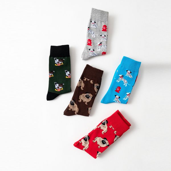 симпатичные собаки форма повседневный осень зима толстые теплый носок хлопок мужчины crew socks, Black 
симпатичные собаки форма повседневный осень зима толстые теплый носок хлопок мужчины crew socks, Black