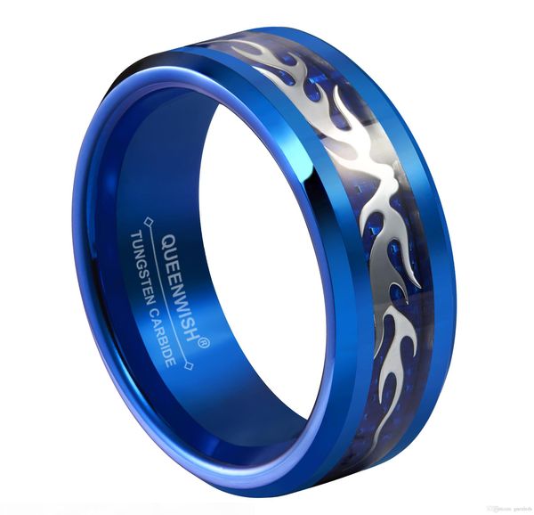 queenwish8mm wedding bands silver bats infinity stylish blue tungsten promise, Slivery;golden
queenwish8mm wedding bands silver bats infinity stylish blue tungsten promise, Slivery;golden