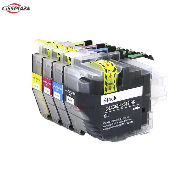ink cartridges cissplaza 4pcs lc3619 lc3619xl compatible for brother mfc- j2330dw j2730dw j3530dw 3930dw printer full
ink cartridges cissplaza 4pcs lc3619 lc3619xl compatible for brother mfc- j2330dw j2730dw j3530dw 3930dw printer full