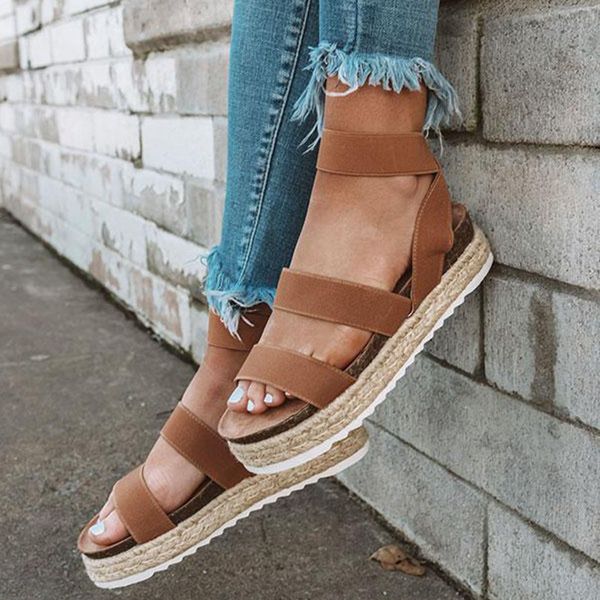 summer sandals womens platform shoes womens casual open toe shoes non-slip casual sandals, Black
summer sandals womens platform shoes womens casual open toe shoes non-slip casual sandals, Black