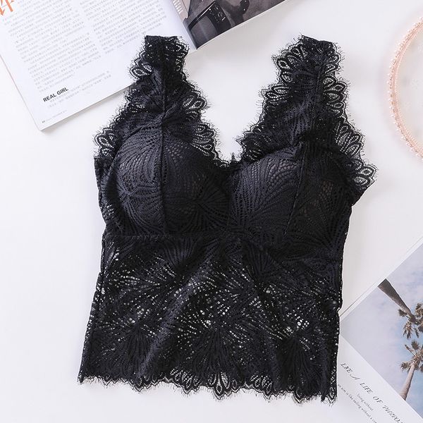 camisoles & tanks lace shoulder strap wrapped chest beauty back no steel ring underwears solid color sports vest anti-glare tube top, Black;white
camisoles & tanks lace shoulder strap wrapped chest beauty back no steel ring underwears solid color sports vest anti-glare tube top, Black;white