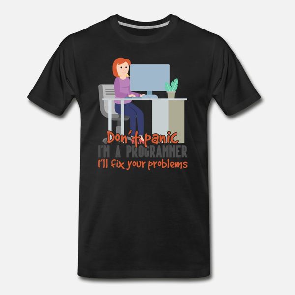 programmer problem t shirt men loose cotton o-neck male loose new style spring autumn pattern shirt
programmer problem t shirt men loose cotton o-neck male loose new style spring autumn pattern shirt