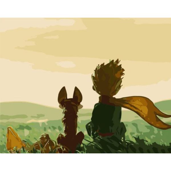 frameless paint by numbers on canvas diy oil paintings for kids- the little prince with fox
frameless paint by numbers on canvas diy oil paintings for kids- the little prince with fox