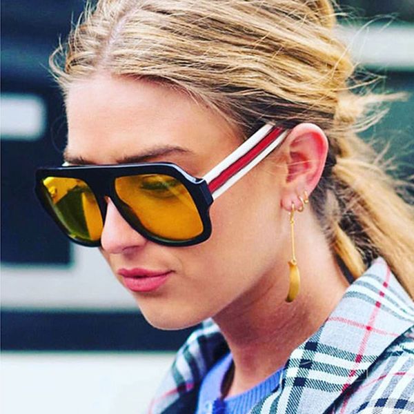 men retro oversized sunglasses 2020 classic brand designer sunglasses uv400 fashion male eyewear travel driving mirror, White;black
men retro oversized sunglasses 2020 classic brand designer sunglasses uv400 fashion male eyewear travel driving mirror, White;black