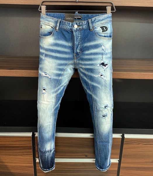 dsq jeans mens luxury designer jeans skinny ripped cool guy causal hole denim fashion brand fit jeans men washed pants 12668, Blue
dsq jeans mens luxury designer jeans skinny ripped cool guy causal hole denim fashion brand fit jeans men washed pants 12668, Blue