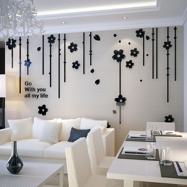 flowers 3d acrylic wall stickers modern wallpaper home decorations living room bedroom wall decals sticker mural warm 3 colors
flowers 3d acrylic wall stickers modern wallpaper home decorations living room bedroom wall decals sticker mural warm 3 colors