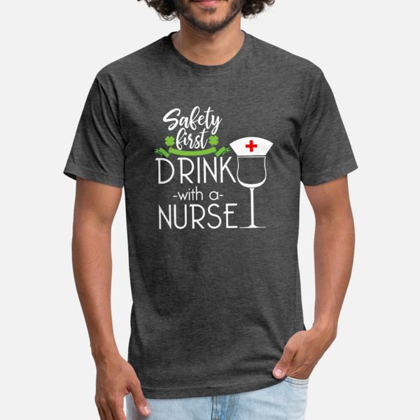 safety first drink with a nurse funny gift t shirt men customized short sleeve o neck solid color gift comfortable summer style shirt
safety first drink with a nurse funny gift t shirt men customized short sleeve o neck solid color gift comfortable summer style shirt