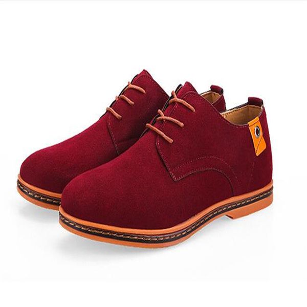 fashion men's casual shoes spring new men's flat shoes with suede oxford leather casual size 38-48, Black
fashion men's casual shoes spring new men's flat shoes with suede oxford leather casual size 38-48, Black