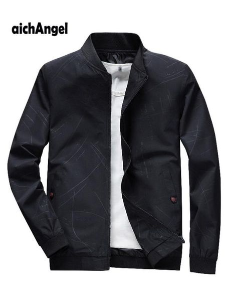 new men's bomber jackets slim spring autumn casual baseball coat stand collar male pilot outwear mens brand clothing, Black;brown
new men's bomber jackets slim spring autumn casual baseball coat stand collar male pilot outwear mens brand clothing, Black;brown