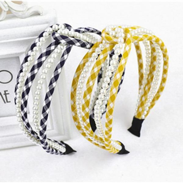 new plaids pearls hairband women hair accessories handmade pearls head band adults outdoor wide headband hair hoop
new plaids pearls hairband women hair accessories handmade pearls head band adults outdoor wide headband hair hoop