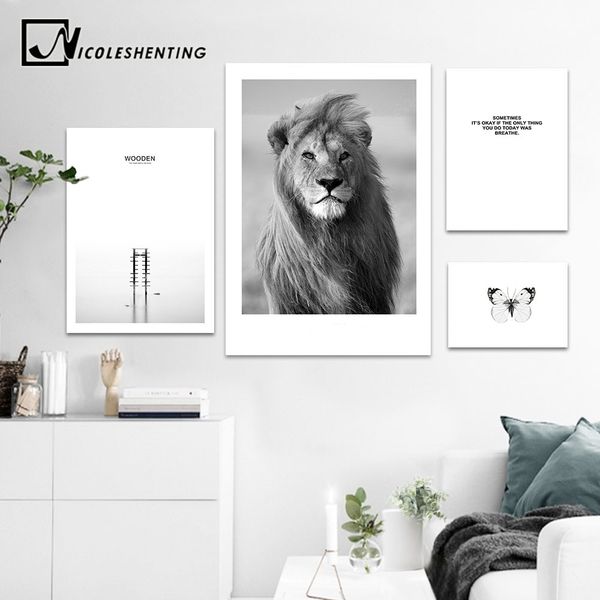 nicoleshenting животных лев черный белый холст плакат nordic стиль морской пейзаж лесной wall art print изображение для гостиной
nicoleshenting животных лев черный белый холст плакат nordic стиль морской пейзаж лесной wall art print изображение для гостиной