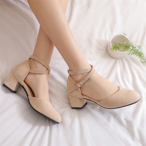 2020 new woman spring/autumn shoes pumps mary jane med square heels round toe concise casual buckle strap cross-tied shallow, Black
2020 new woman spring/autumn shoes pumps mary jane med square heels round toe concise casual buckle strap cross-tied shallow, Black