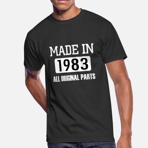 birthday design for men born in 1983 design t shirt men character cotton s-xxxl standard crazy comfortable summer style vintage shirt
birthday design for men born in 1983 design t shirt men character cotton s-xxxl standard crazy comfortable summer style vintage shirt