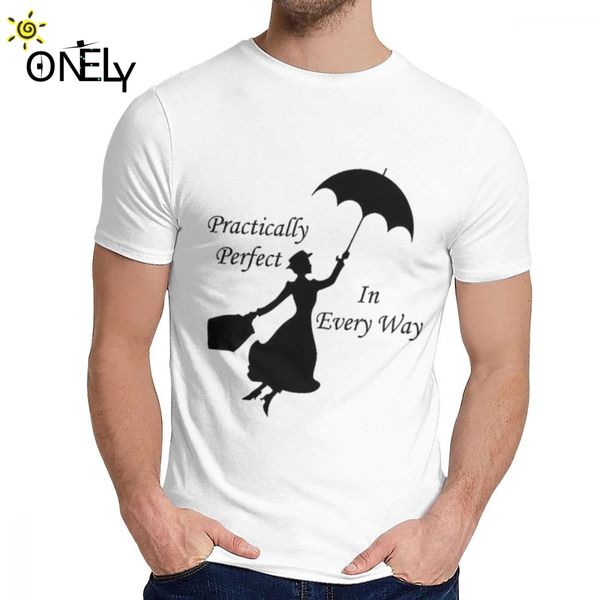 mary poppins practically t shirt leisure round collar cartoon man's retro organic cotton plus size tee 
mary poppins practically t shirt leisure round collar cartoon man's retro organic cotton plus size tee
