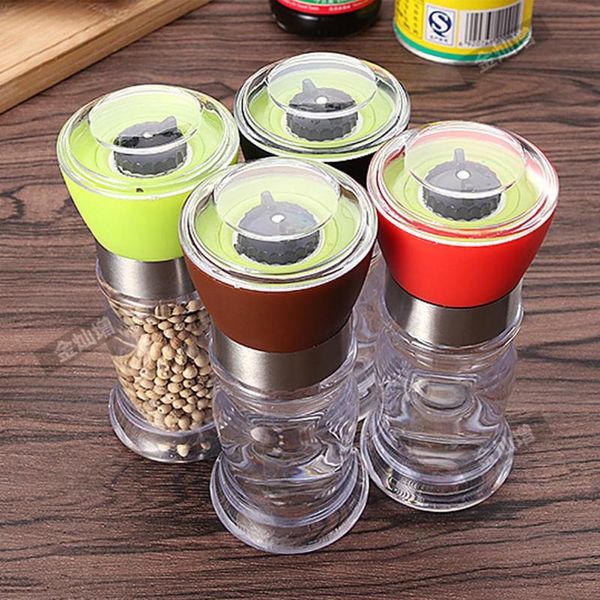 kitchen grinding bottles tools salt pepper mill grinder spices mill cutter machine shaker transparent grind cooking accessories
kitchen grinding bottles tools salt pepper mill grinder spices mill cutter machine shaker transparent grind cooking accessories