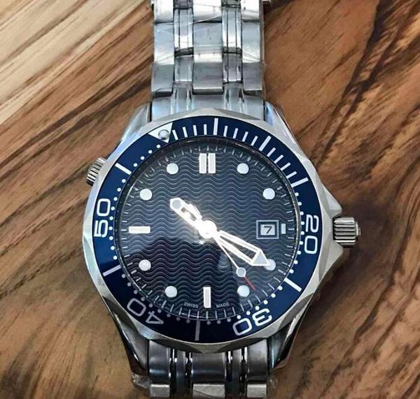 2020 new stely 41mm mens professional 300m james bond blue dial sapphire automatic watch men's watches, Slivery;brown
2020 new stely 41mm mens professional 300m james bond blue dial sapphire automatic watch men's watches, Slivery;brown