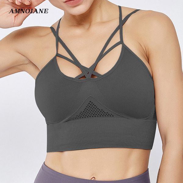 strappy sports bra mesh bralette crop vest sportbh push up running brassiere fitness clothing yoga gym bras for women, White;black
strappy sports bra mesh bralette crop vest sportbh push up running brassiere fitness clothing yoga gym bras for women, White;black
