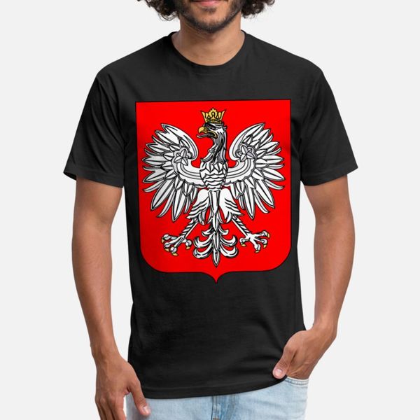 emblem of poland t shirt men designer 100% cotton size s-3xl normal fitness comical summer style slim shirt
emblem of poland t shirt men designer 100% cotton size s-3xl normal fitness comical summer style slim shirt