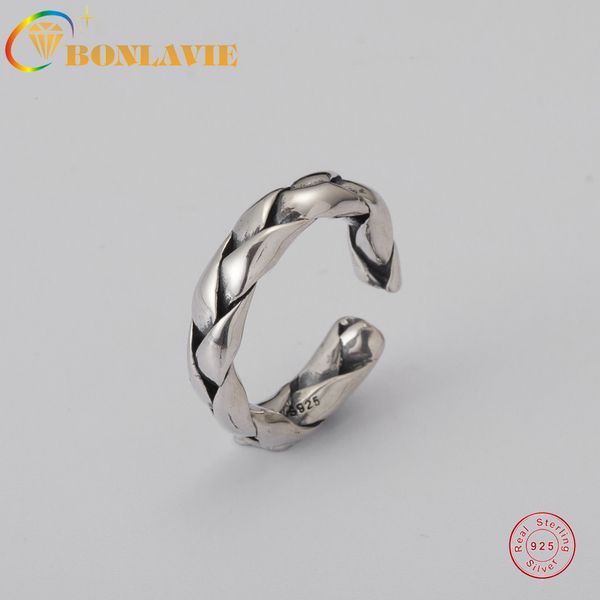 bonlavie s925 sterling silver linen flower color ring simple intertwined open single ring fashion, Golden;silver
bonlavie s925 sterling silver linen flower color ring simple intertwined open single ring fashion, Golden;silver
