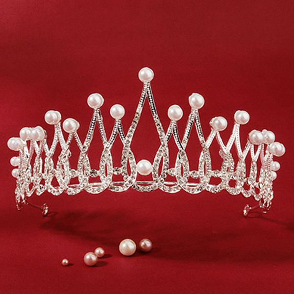 acrddk luxury vintage style women imitation pearl crown graceful princess tiara headband for bride headpeice accessories sl, Golden;silver
acrddk luxury vintage style women imitation pearl crown graceful princess tiara headband for bride headpeice accessories sl, Golden;silver