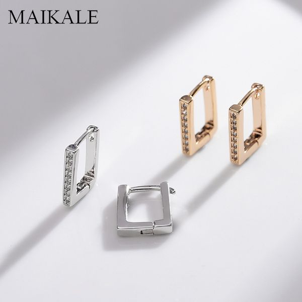 maikale trendy samll stud earrings for women gold silver color plated square cubic zirconia earrings female jewelry accessories, Golden;silver
maikale trendy samll stud earrings for women gold silver color plated square cubic zirconia earrings female jewelry accessories, Golden;silver