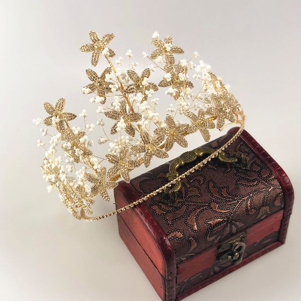 new retro handmade baroque head jewelry european golden bride wedding queen rhinestone crown, Golden;silver
new retro handmade baroque head jewelry european golden bride wedding queen rhinestone crown, Golden;silver