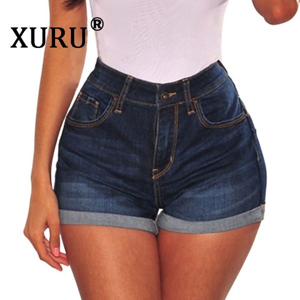 xuru 2020 summer new women's denim shorts slim personality high waist casual washed old jeans, Blue
xuru 2020 summer new women's denim shorts slim personality high waist casual washed old jeans, Blue