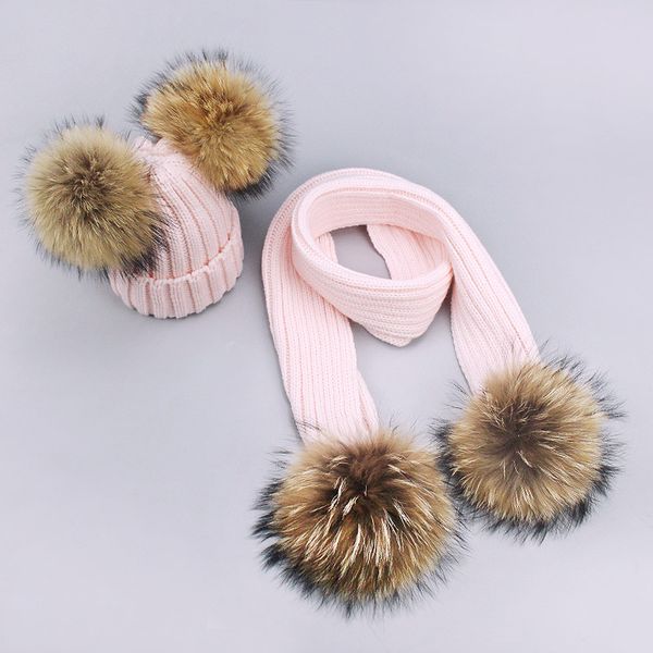 parent-child caps cute infant baby pompon winter hat scarf sets real natural fur ball caps mother kids warm knitted hats beanies, Blue;gray
parent-child caps cute infant baby pompon winter hat scarf sets real natural fur ball caps mother kids warm knitted hats beanies, Blue;gray