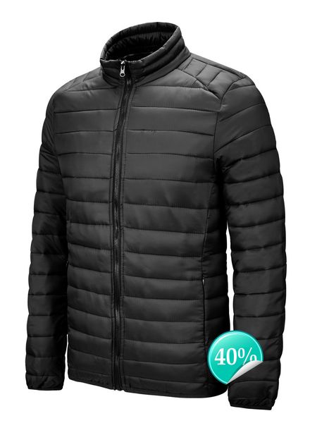 men's winter warm outdoor down jacket fashion 7xogab0, Black
